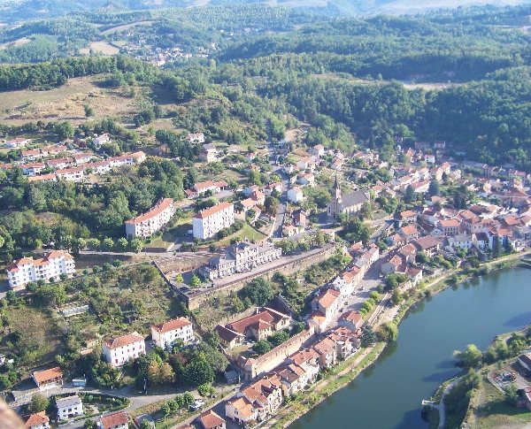 Vue Aerienne de Aubin