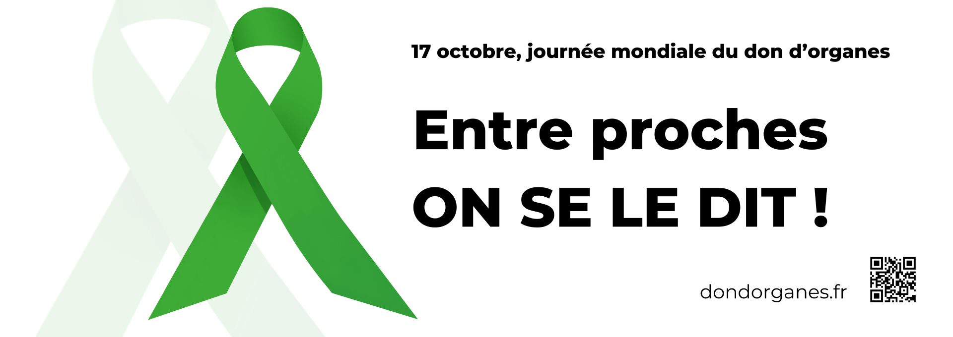 Lire la suite à propos de l’article 17 octobre, journée mondiale du Don d’Organes