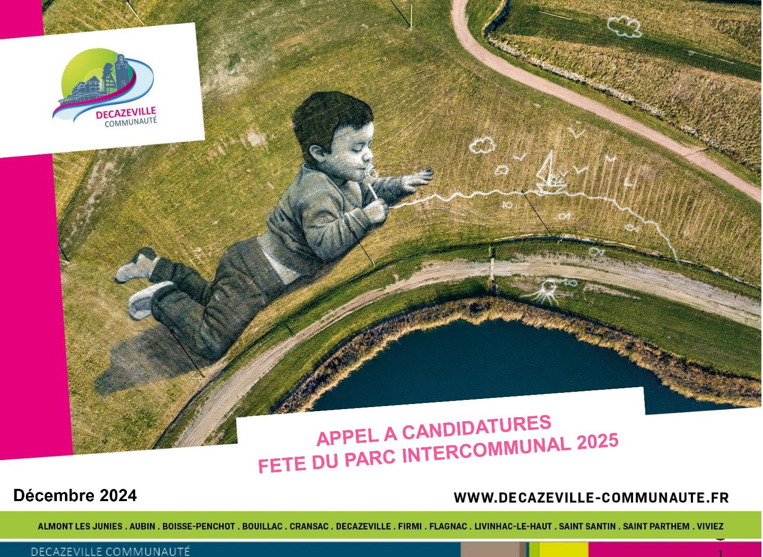 Lire la suite à propos de l’article Fête du Parc Intercommunal : Appel à candidature